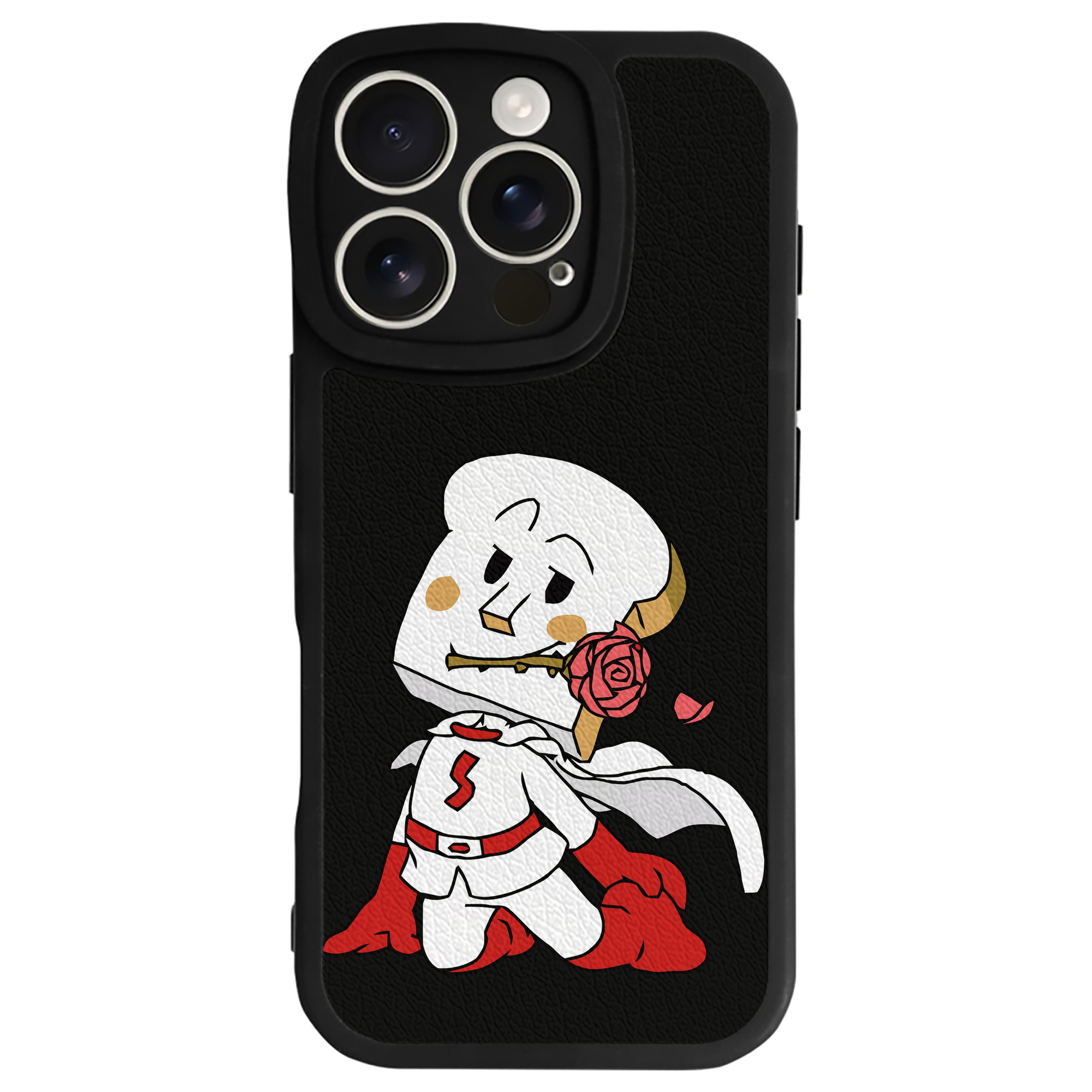 （画像用） アンパンマン Anpanman 【iPhone 16シリーズ対応】シリコンスマホケース（レザー調） 材質：シリコン